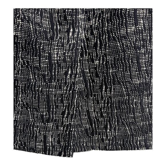 Sophie Theallet The Limited Skirt Women's Size 4 Black White Textured Pencil - Picture 4 of 8